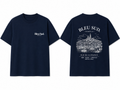 T-SHIRT BLEU SUD